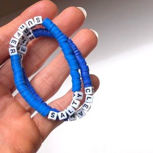 Promote ocean cleanup with these Heishi beaded bracelets